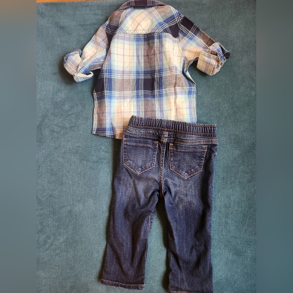 EUC 12M JUMPING BEANS OUTFIT - Picture 2 of 5